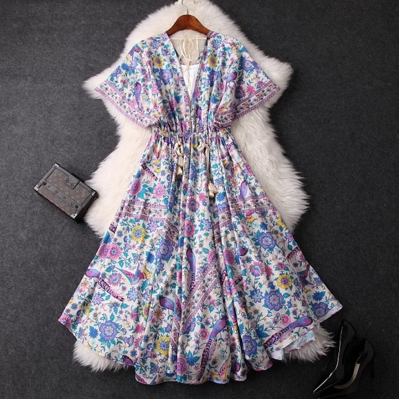 5⭐️Gypsy Lovebird dress - Picture 2 of 16